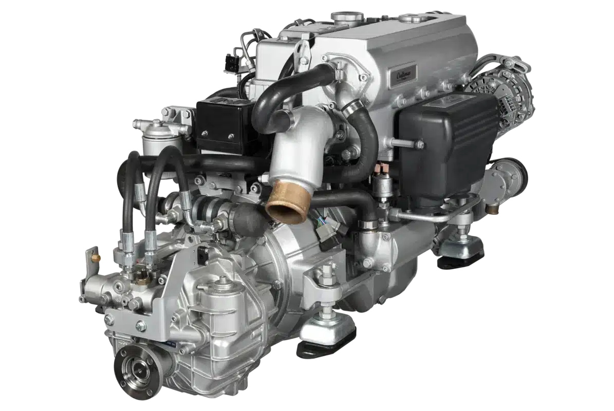 Hyundai marinized scheepsmotor voor de Seacruiser 49.2